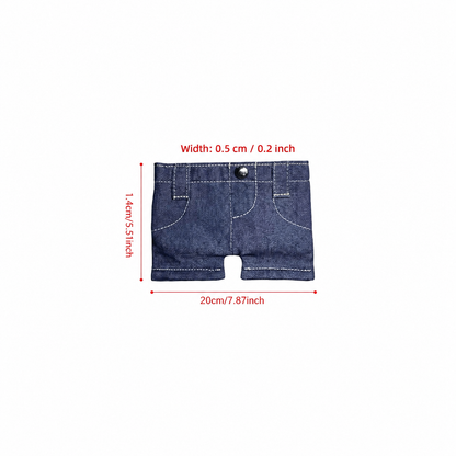 Denim Shorts Wallet